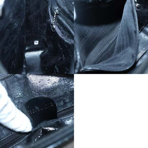 GUCCI Shoulder Bag Enamel Black 001 3754 001 3754 - Picture 12 of 12